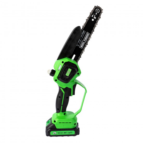 Mini drujba Micul Fermier, 20V, cu doua lame 6'' si 8'', doua